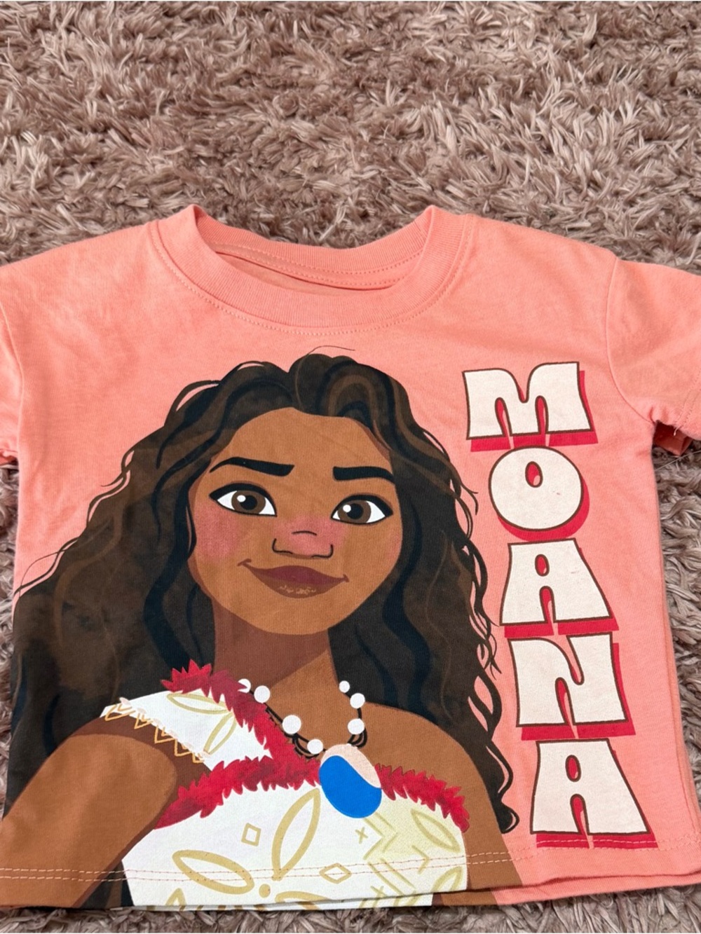 Disney Coral Moana Graphic Tee for Kids